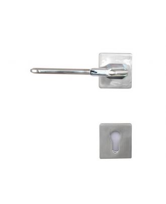 Entrance Lever Handle With Cylinder Hole