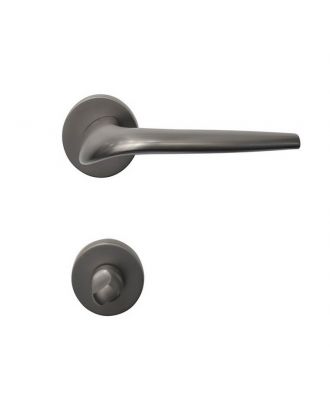 Entrance Lever Handle With Thumb Turn