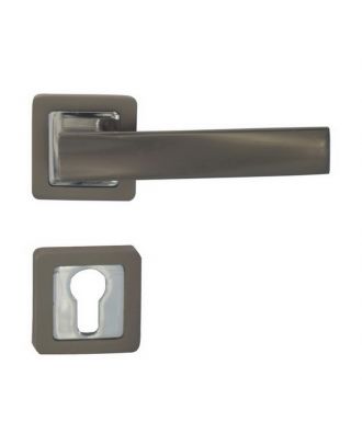 Entrance Handle With Cylinder Escutcheon