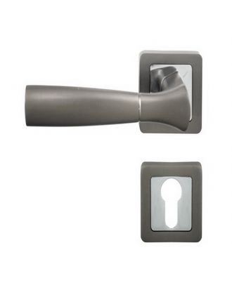 Entrance Handle With Cylinder Escutcheon
