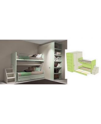 Sliding Bunk Bed