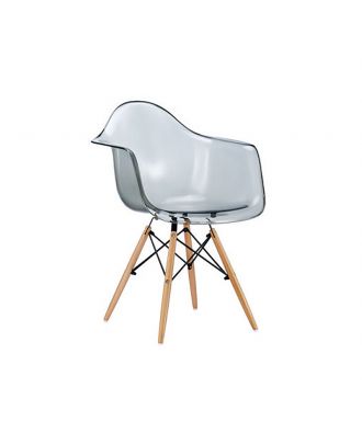 Armchair Black Transparent