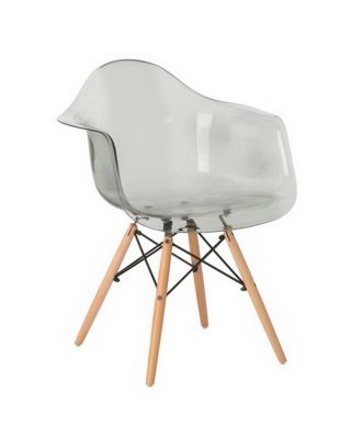 Armchair Black Transparent