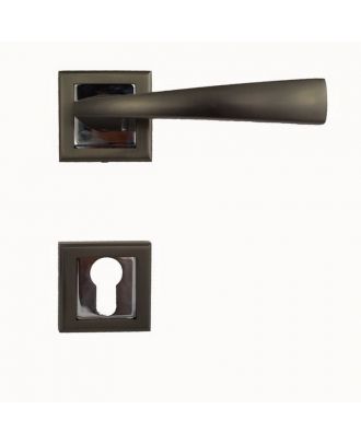 Entrance Handle With Cylinder Escutcheon