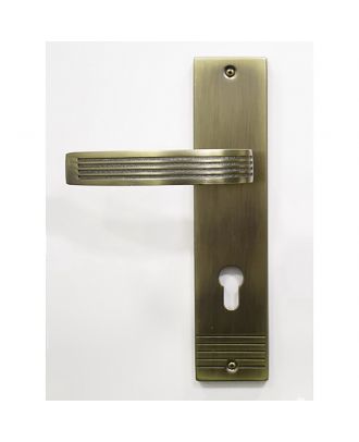 Bathroom Handle With Escutcheon