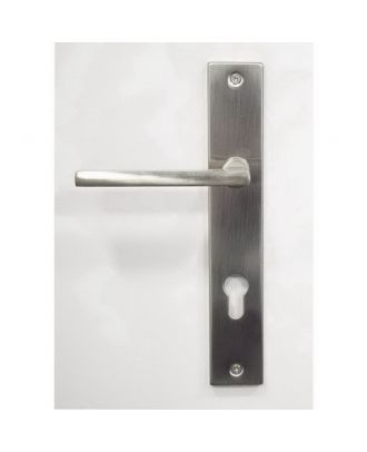 Entrance Handle With Cylinder Escutcheon