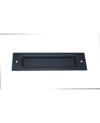 Recessed handle for sliding doors, Black
