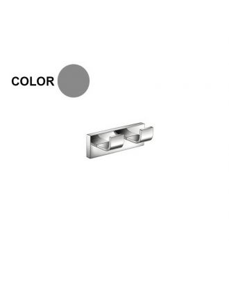 Double Bath Robe Hook- Anthracite