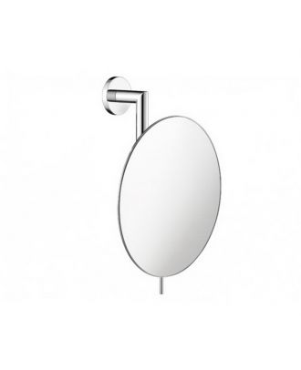 Wall Mounded Magnifying Mirror X4-Chrome