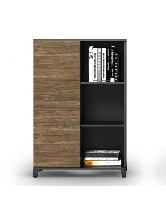 Modern High Filing Office Cabinet, Left