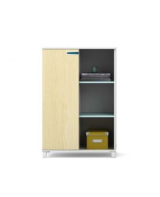Modern Style File Cabinet Bookcase 80 Cm, Left