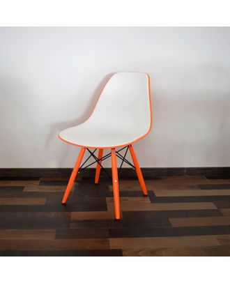 Leisure Chair Orange X White