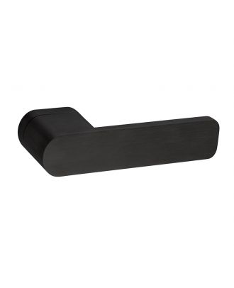 Futura - Door Handle Without Under-Rose, Matt Satin Black