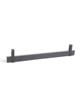 Rectangular Pipe Hanger Profile, Anthracite