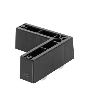 Kale Black Foot With Caster