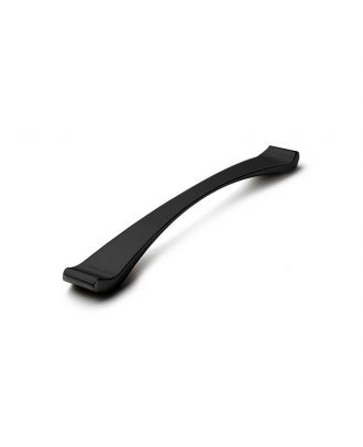Lugano Straight Furniture Handle 160Mm, Matt Black