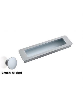 Sliding Door Handle 160Mm, Brush Nickel