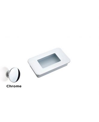 Sliding Door Handle 64Mm, Chromium