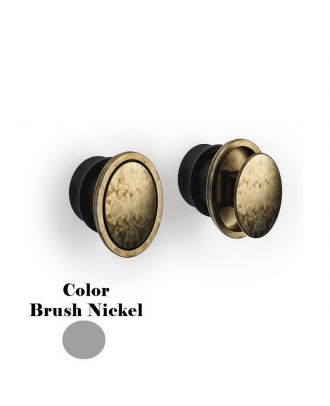Larissa Knob-Brush Nickel