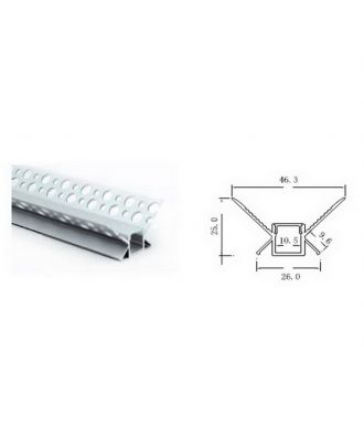 Aluminum Profile For Flss ( Corner Light )