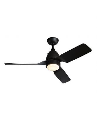 Ceiling Fan With Light 52"-Rubber Bronze
