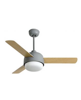 Ceiling Fan With Light 52"-Grey