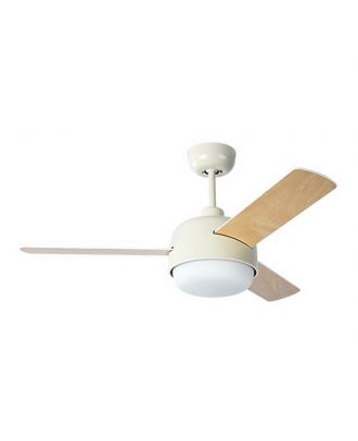 Ceiling Fan With Light 52"-White