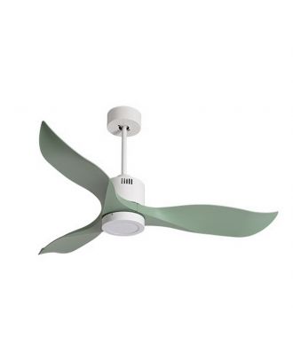 Ceiling Fan With Light 52"-Green