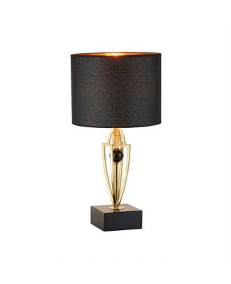 Table Lamp With Black Shade