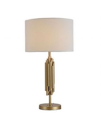 Table Lamp With White Shade
