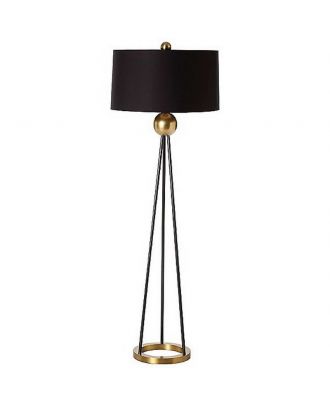 Decorative Floor Lamp Stand With Black Shade