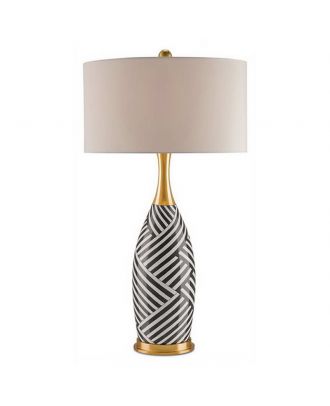 Creative Table Lamp With Black Marble