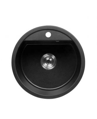 Granite Round Black Basin