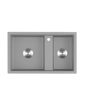 Granite Gray Basin 2 Eyes Rectangle