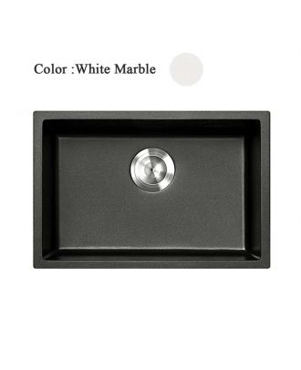 Granite White Marble Basin Rectangle