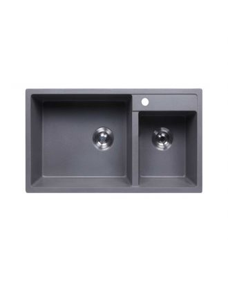 Granite Gray Basin 2 Eyes Rectangle