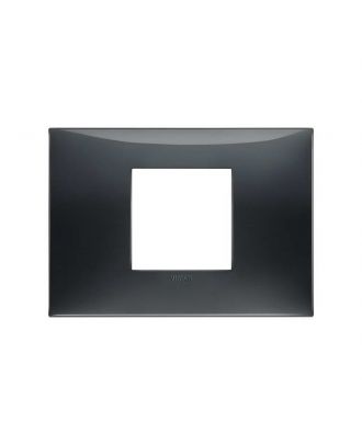 Neve Up,Cover Frame 2 Modules, Gray