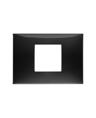 Neve Up,Cover Frame 2 Modules, Black