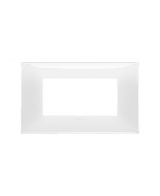 Neve Up,Cover Frame 4 Modules For 4-Module Boxes, White