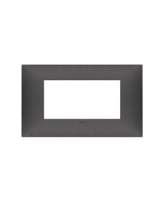 Neve Up,Cover Frame 4 Modules For 4-Module Boxes, Matt Anthracite