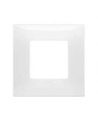 Neve Up,Cover Frame 2 Modules For 2-Module Boxes, White