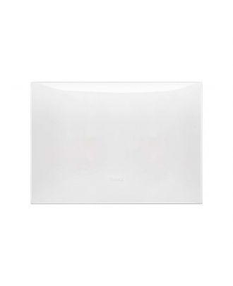 Neve Up,Blank Cover Plate For 3-Module Mounting Boxes, White