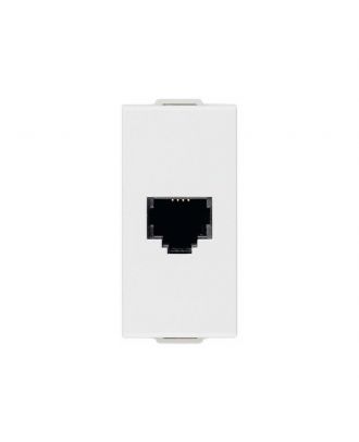 Neve Up Rj11 Phone Jack 6/4 White