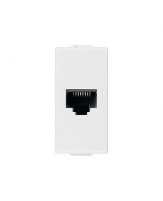 Rj45 Cat6 Netsafe Utp 110 Outlet White