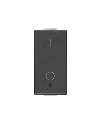 Neve Up 2P 16Ax 1-Way Switch Carbon Matt