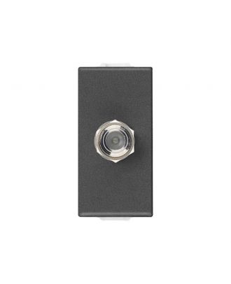 Neve Up Satellite Socket Outlet Connector Carbon Matt