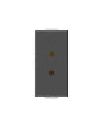 Neve Up 2P 6 A 24 V Selv Socket Outlet For Plug 01620 Carbon Matt