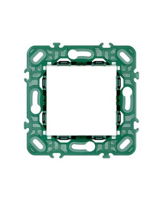 Plana 2-Module Mounting Frame For Square Boxes