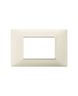 Plana,Cover Frame 3 Modules, Beige