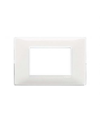 Plana,Cover Frame 3 Modules, Reflex Snow